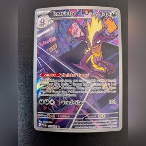 Toxtricity Pokemon Card PFL 103